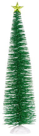 Vianočný stromček trblietavý s hviezdičkou, 30 cm