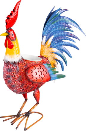 Záhradná dekorácia MagicHome Mecco, Kohút, farebný, 54 cm