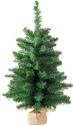 Vianočný stromček Leo, jedľa v jute, extra hustý, 60 cm