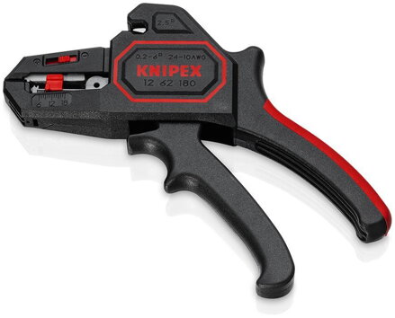 Klieste KNIPEX 12 62 180, 180 mm, 0.2-6.0mm, odblankovacie, automaticke