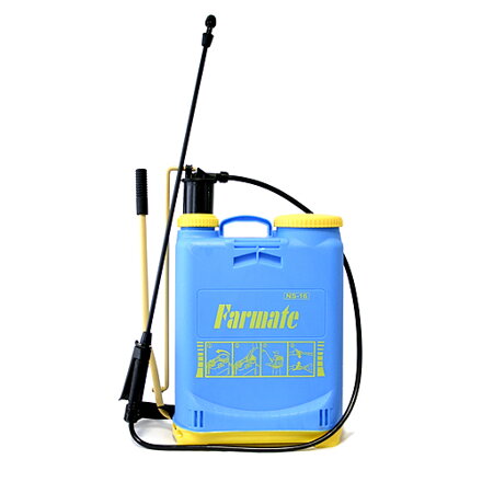 Postrekovač Goodfarm 16B-16F, 16 l, modrý, chrbtový, piestový