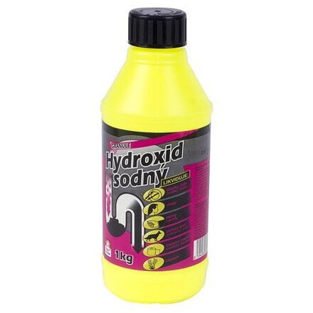 Hydroxid sodný 1 kg, čistič na odpad, mikrogranule