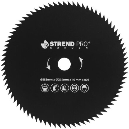 Strend Pro Nôž TT-BC415/520, 80 zubý, 255x1,6 mm, náhradný