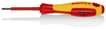 Skrutkovač KNIPEX 98 24 00 – PH 0, VDE 1000V, 162 mm