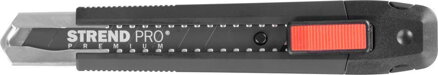 Nôž Strend Pro Premium FD7815, SoftTouch, 18 mm, odlamovací, black line
