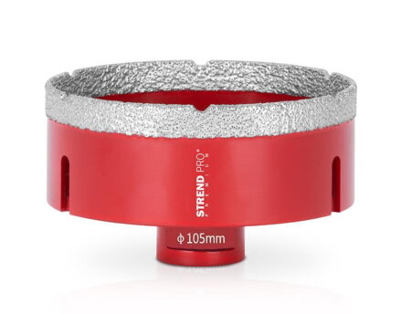 Vyrezávač Strend Pro Premium DCB11, 105 mm, M14, diamantová korunka