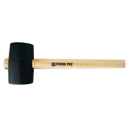 Strend Pro Premium HM226 Kladivo 340 g, gumené, drevená rúčka