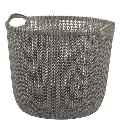 Košík Curver® KNIT 3673 30L, hnedý, 40x39x33 cm