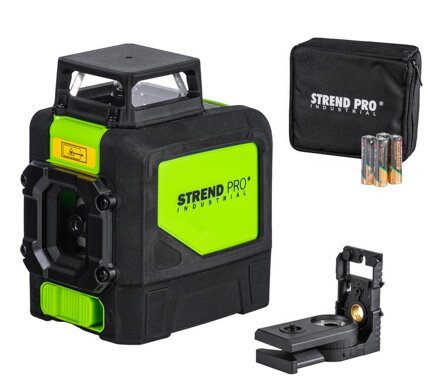 Laser STREND PRO INDUSTRIAL 901CG, krížový + 360°, zelený