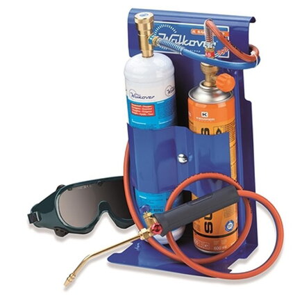Sada na zváranie KEMPER 555D, prenosný mini autogen, 1x kartuš PB SUPERGAS 600 ml, 1x kyslík 110 bar