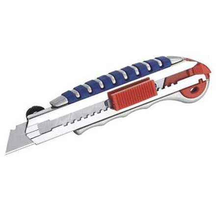 Nôž STREND PRO UKX-8818, 18 mm, odlamovací, AluBody