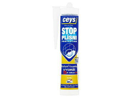 Ceys Silikón Stop plesniam, transparentný, 280 ml