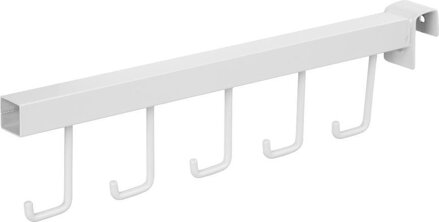 Vešiak Racks H24 0500x25x25x1.2 mm, s hákmi