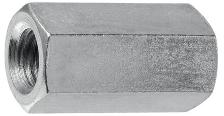 Matica DIN 6334 Zn JHS16, predlžovacia, balenie 2 ks