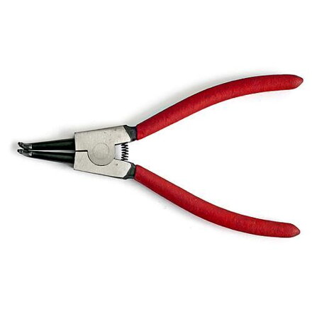 Strend Pro Kliešte na hriadeľ a poistné krúžky, ohnuté P0182D 180 mm