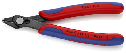Kliešte KNIPEX 78 61 125 – 125 mm, štiepacie, bočné, jemná mechanika