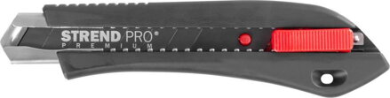 Nôž Strend Pro Premium FD782, SoftTouch, 18 mm, odlamovací, black line