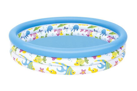 Bestway 51009 Bazénik Coral Kids Pool, 122x25 cm, detský, nafukovací