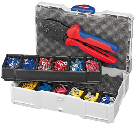 Sada KNIPEX 97 90 21 – Lisovacia pre káblové spojky