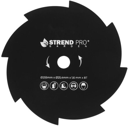 Strend Pro Nôž TT-BC415/520, 8 zubý, 255x1,6 mm, náhradný