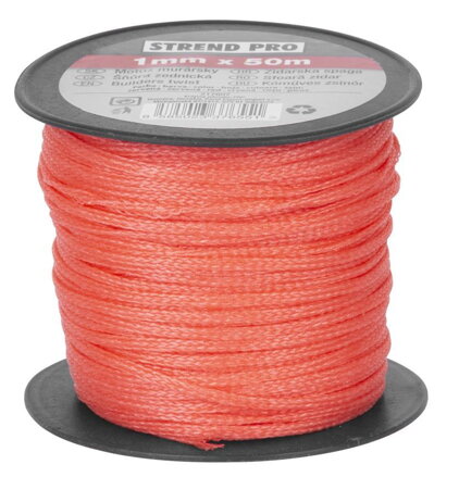 Motúz STREND červený, 2,0 mm, 50 m, murársky