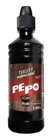Podpaľovač PE-PO tekutý, 500 ml