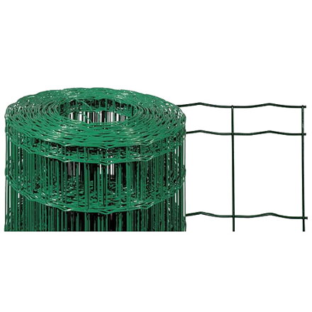 Pletivo na plot EUROPLAST 2, 2000/100x50/2,20 mm, zelené