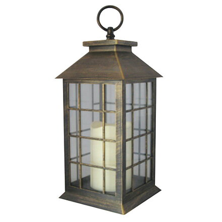 Lampáš Nicehome PL2140, 14x14x30 cm, LED, 3xAAA, plast