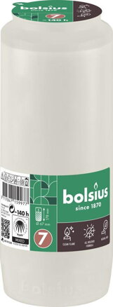 Náplň do kahanca Bolsius, 140 h, 67x178 mm, biela, olej