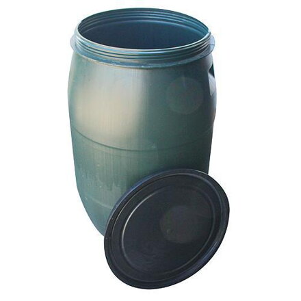 Barel Pannon Rainbarel 120 l, závit, zelený, HDPE, na dažďovú vodu
