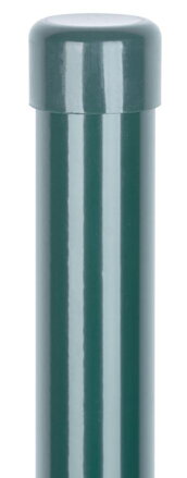 Stĺpik Retic BPL 48/1750 mm, zelený, Zn+PVC, čiapočka