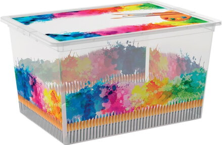 Box KIS C Box Arty Colours XL, 50L, 39x55x31 cm, s vekom