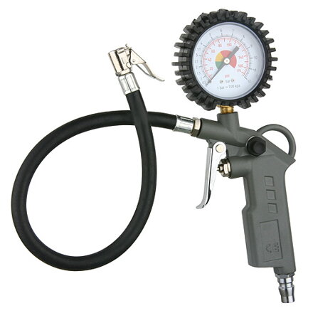 Pištoľ Airtool TG-11, s manometrom, na pneumatiky