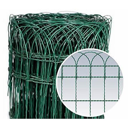 Pletivo GardeNET PVC oko 15x9cm, ozdobné, 0,4x25 m