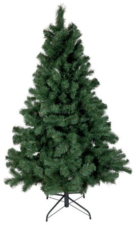 Vianočný stromček MagicHome Vianoce Cleo, jedľa, kovový stojan, 150 cm