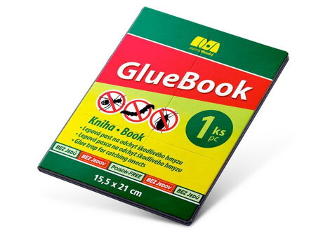 Lepová doska na hmyz GlueBook – účinná pasca na lezúci hmyz