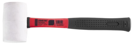 Kladivo Strend Pro HM212 340 g, gumové, WhiteHead, kov/TPR