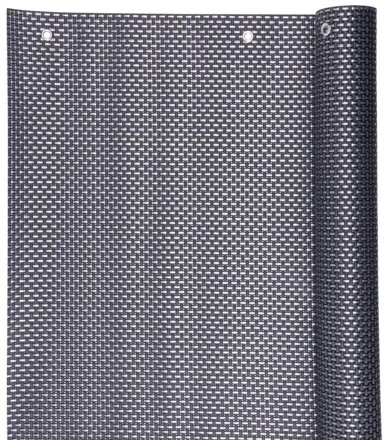 Strend Pro Zástena Polyrat77 0,9x3 m, UV, 800 g/m2, antracit