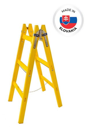 Rebrík DRD MA 05 priečkový, maliarsky, drevený