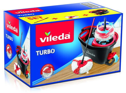 Súprava upratovacia Vileda TURBO mop + vedro