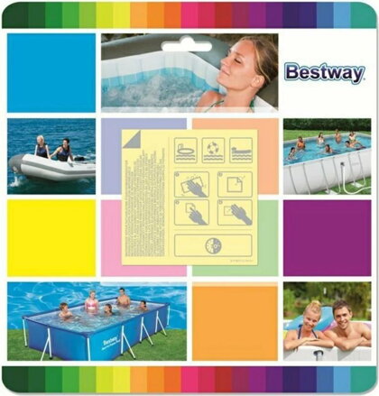 Bestway 62091 Sada na opravu, 65x65 mm, 10 ks