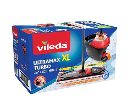 Súprava upratovacia Vileda Ultramax XL TURBO mop + vedro