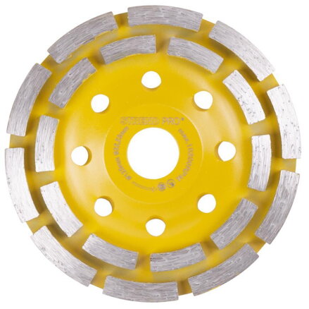 Kotúč Strend Pro CGW11, 125 mm, 2rowsCup, brúsny, diamantový, na betón, dvojradový