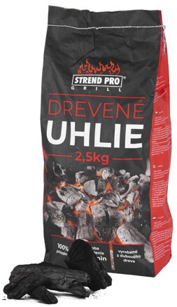 Strend Pro Grill Drevené uhlie na grilovanie 2,5 kg