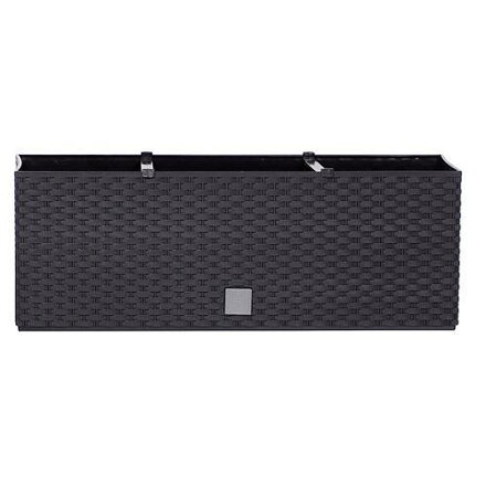 Samozavlažovací kvetináč Prosperplast Rato Case 51,4x19,2x18,6 cm antracit
