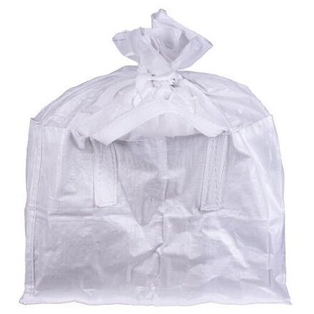 Vak BigBag TSF2, 68x35x46 cm, PP, 2 uši, biely, rovné dno, max. 100 kg