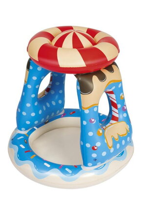 Bestway 52270 Bazénik Candyville, 91x91 cm, nafukovací, so strieškou