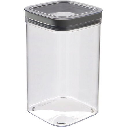 Dóza Curver DRY CUBE, 1,8 l, transparentná/sivá