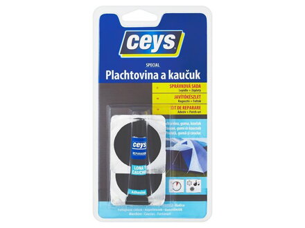 Lepidlo plachtovina a kaučuk Ceys SPECIAL, 7 ml