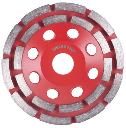 Kotúč Strend Pro Premium CGW22, 125 mm, 2rowsCup, brúsny, diamantový, na betón, dvojradový